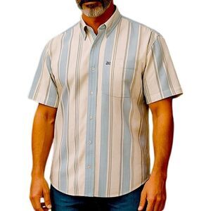 Tommy Hilfiger Men’s Striped Button Down Shirt Size XL